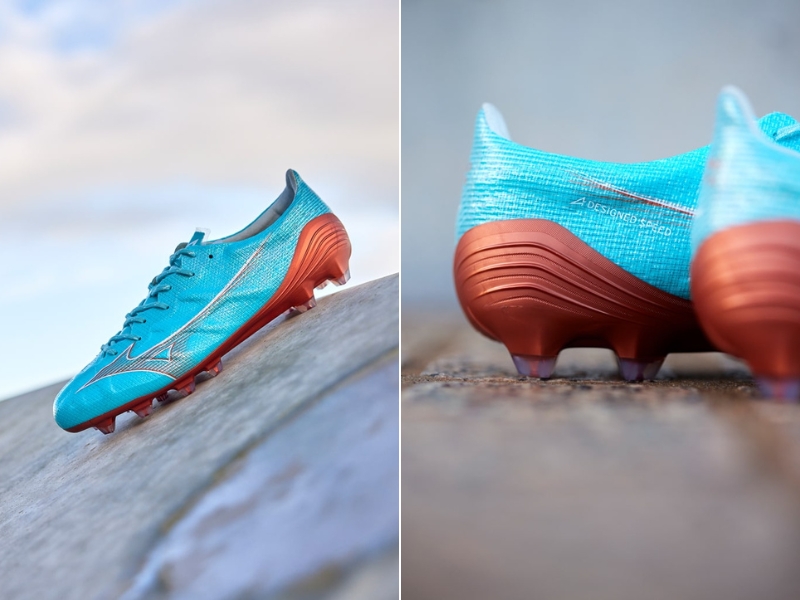 giày đá bóng Mizuno 'Azure Blue' Alpha World Cup 2022